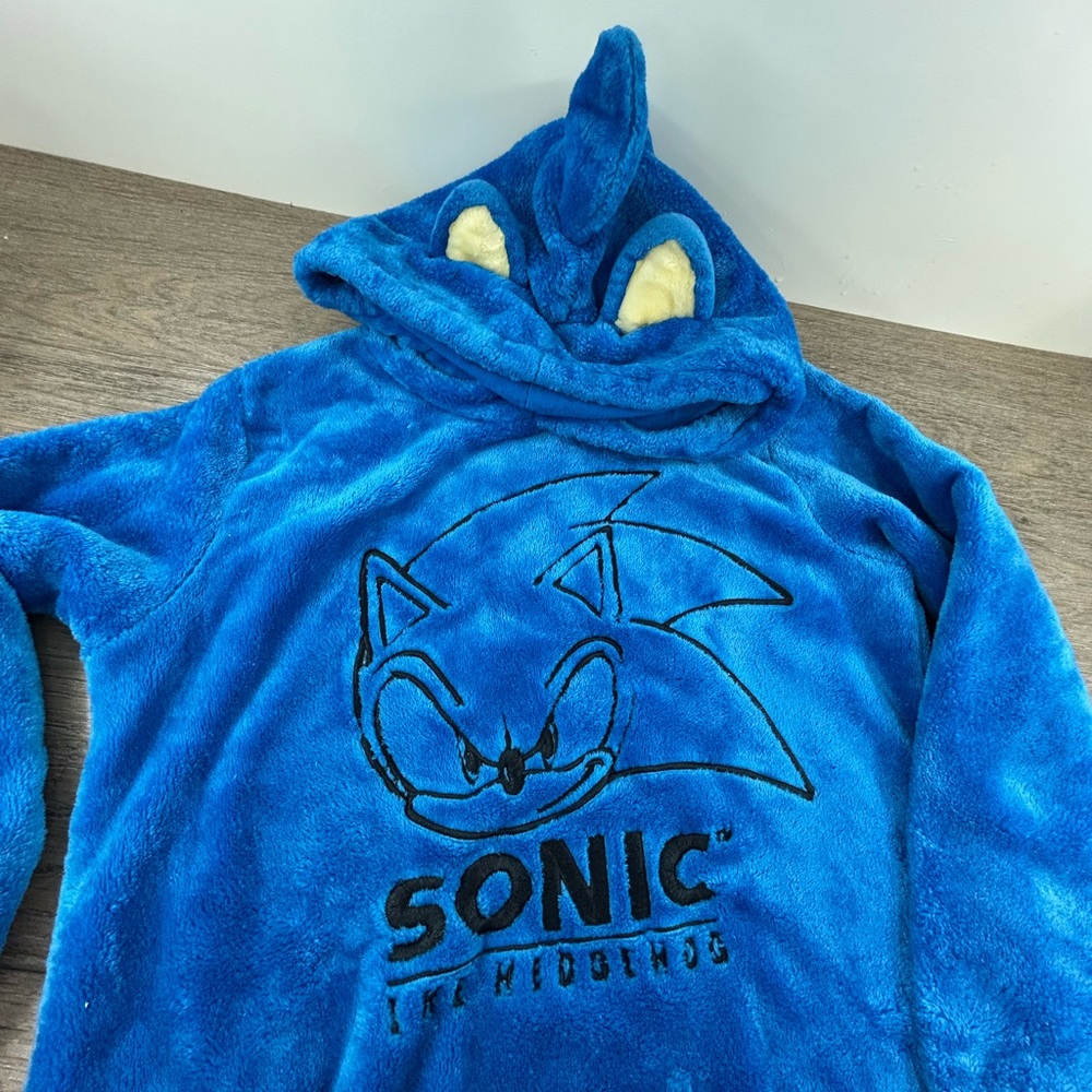 H&M Vibrant Blue Sonic Hoodie